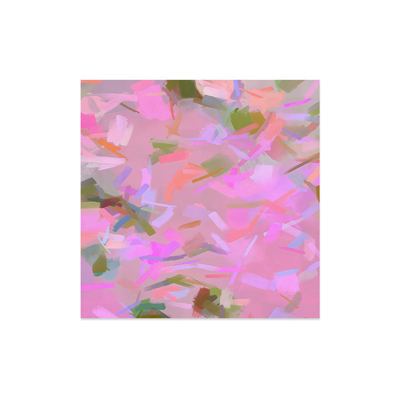 83 Oranges Whispers In Pink Art Print