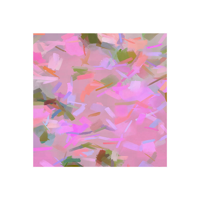 83 Oranges Whispers In Pink Art Print