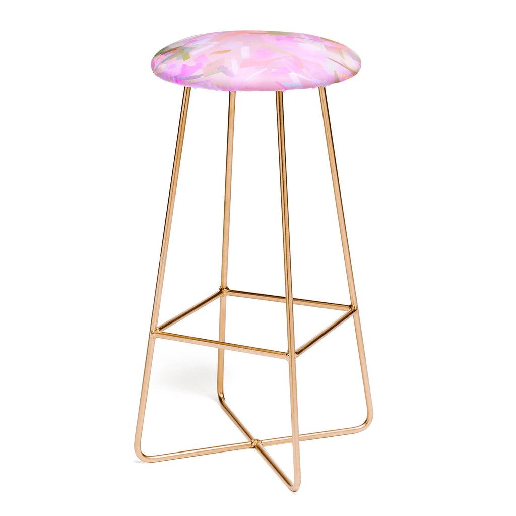 83 Oranges Whispers In Pink Bar Stool