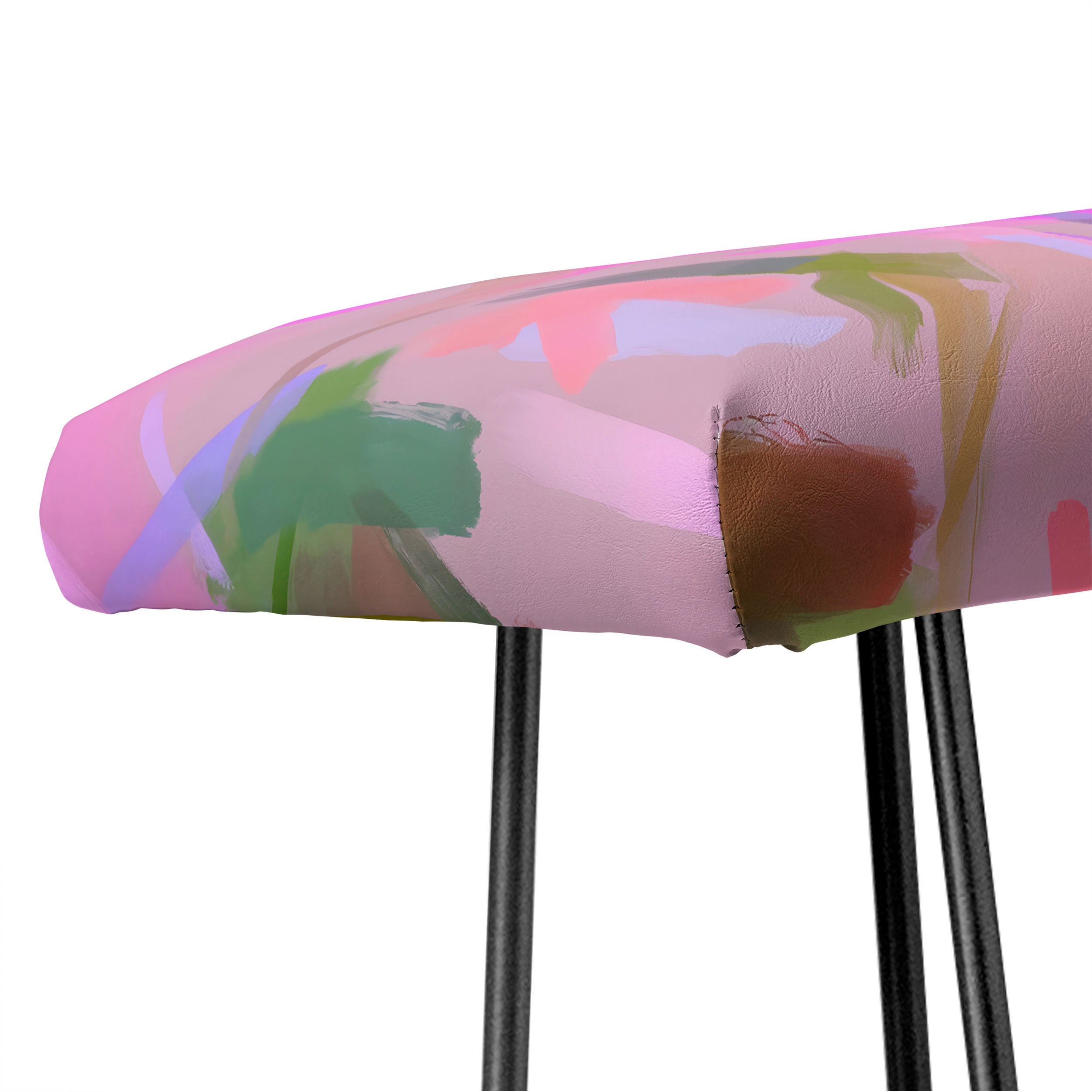 83 Oranges Whispers In Pink Bench
