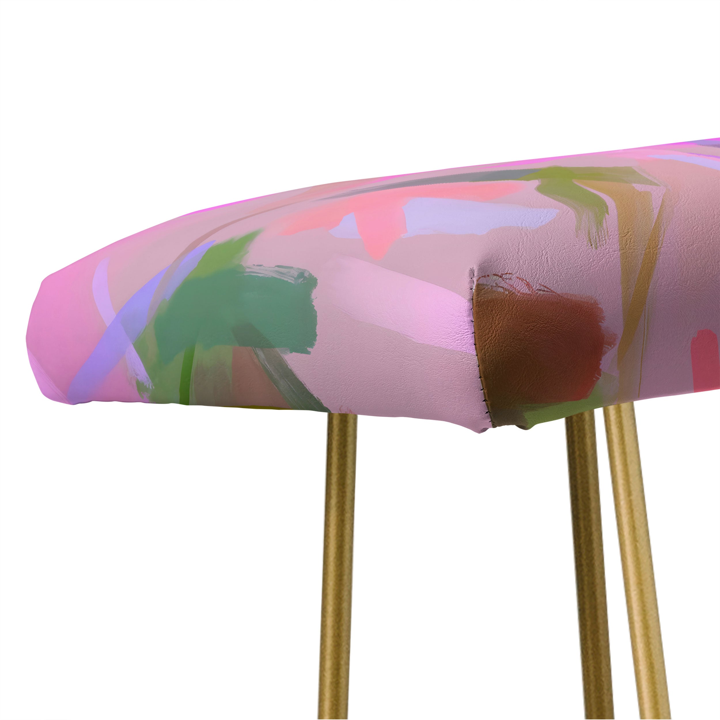 83 Oranges Whispers In Pink Bench