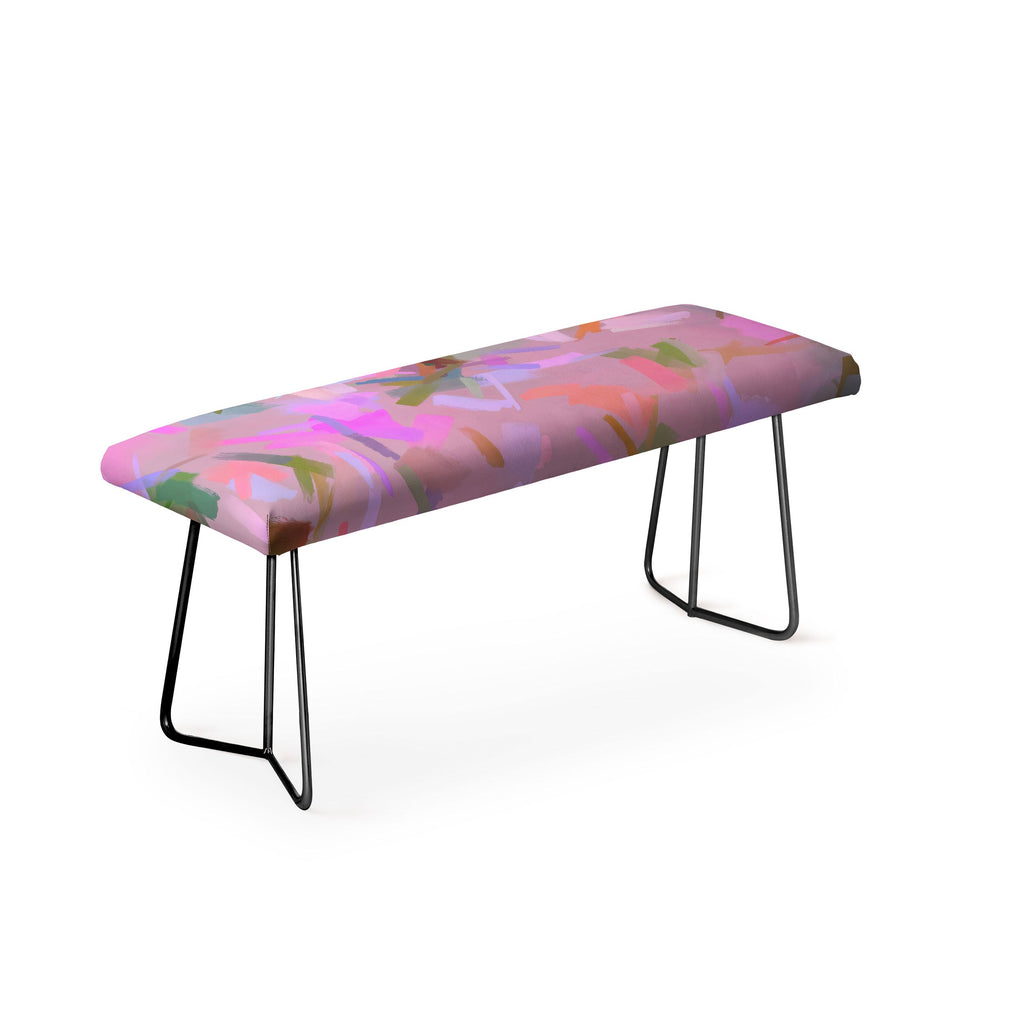 83 Oranges Whispers In Pink Bench