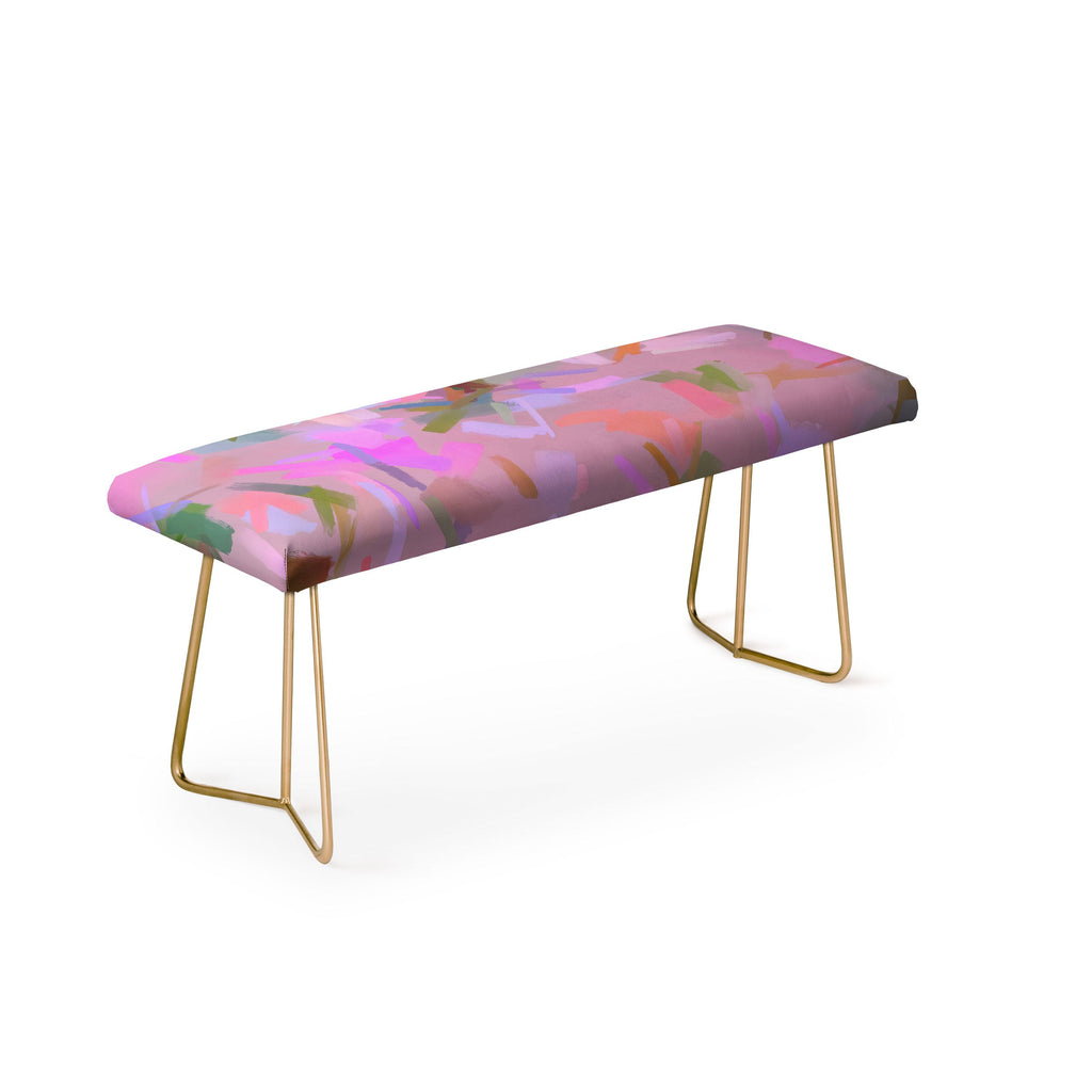83 Oranges Whispers In Pink Bench