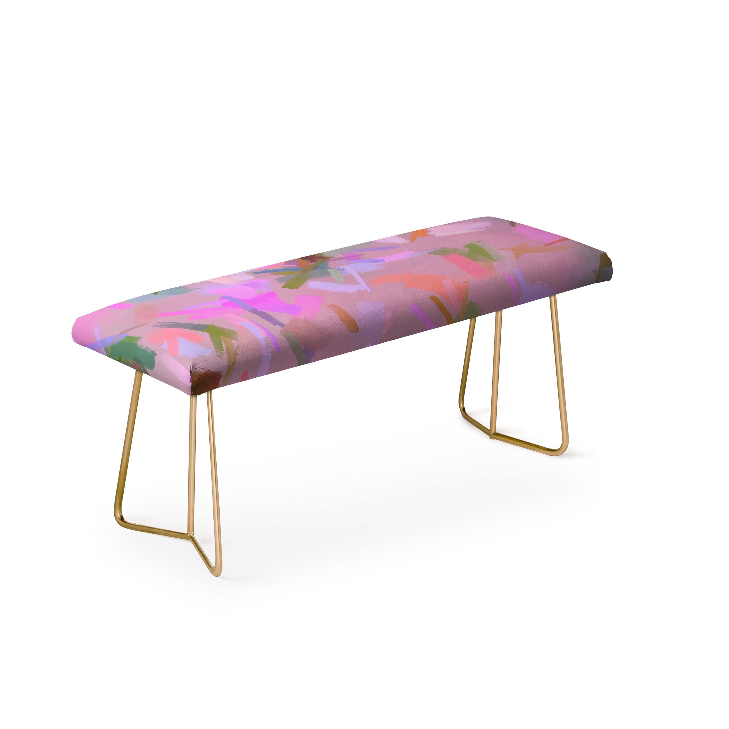 83 Oranges Whispers In Pink Bench