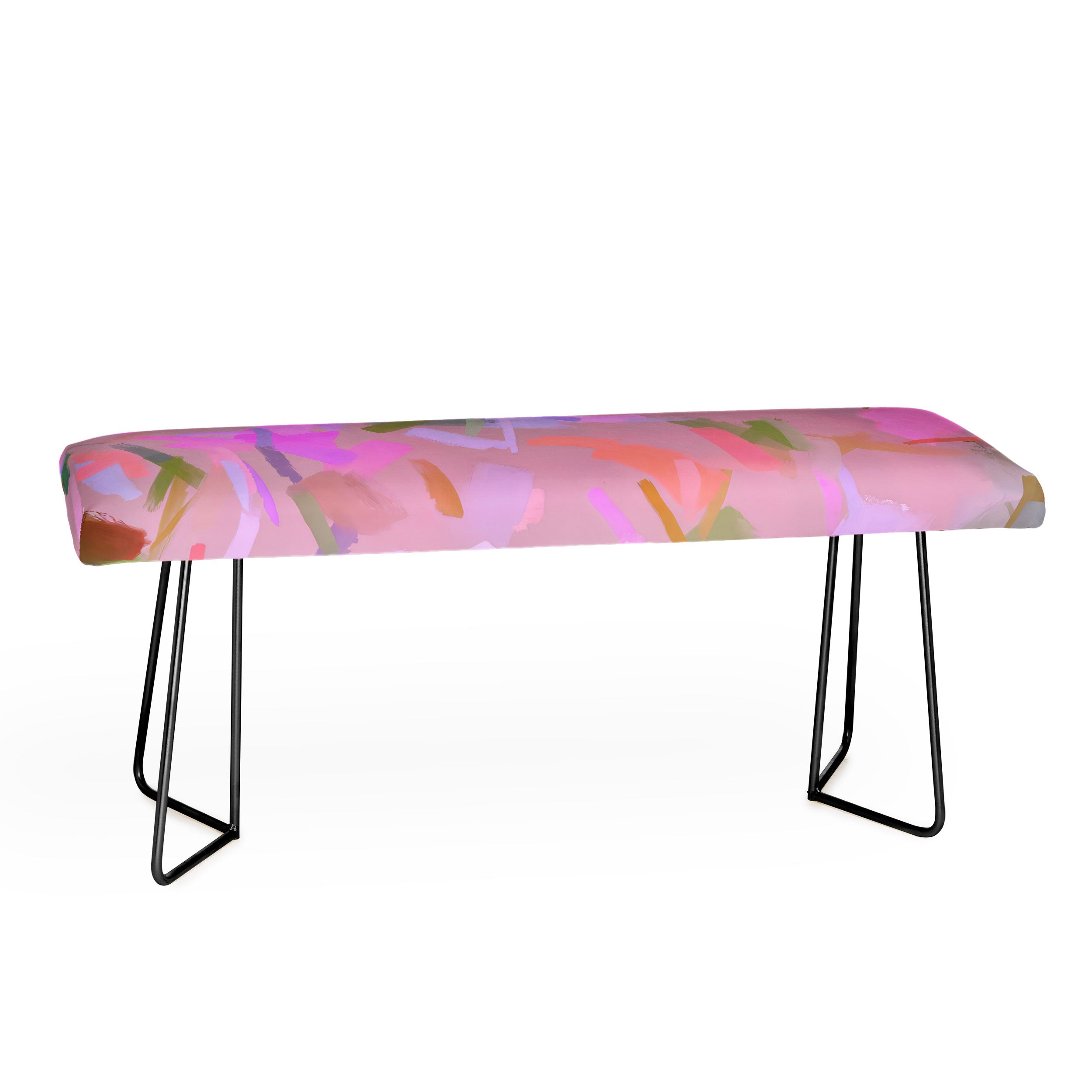83 Oranges Whispers In Pink Bench