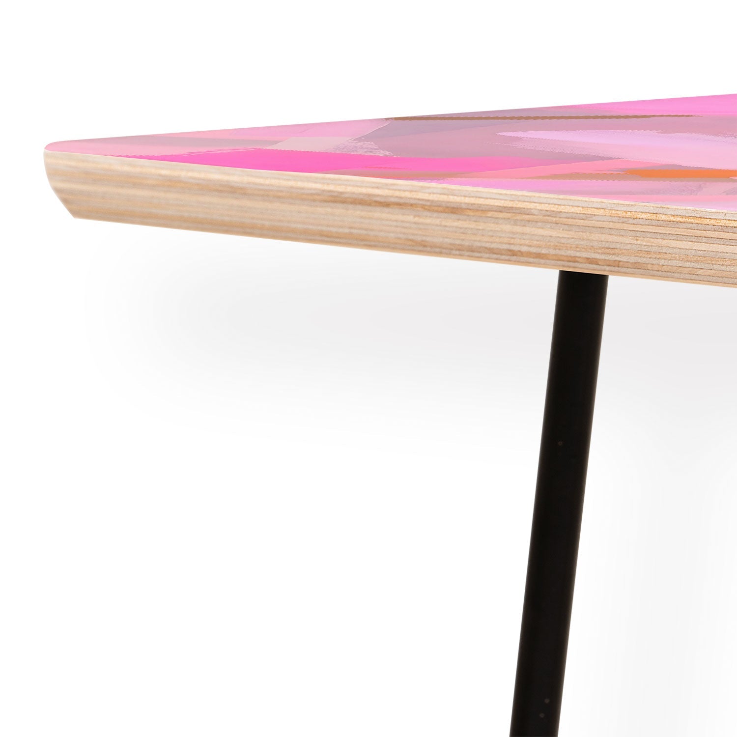 83 Oranges Whispers In Pink Coffee Table