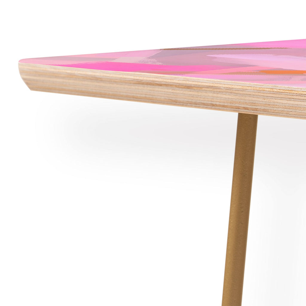 83 Oranges Whispers In Pink Coffee Table