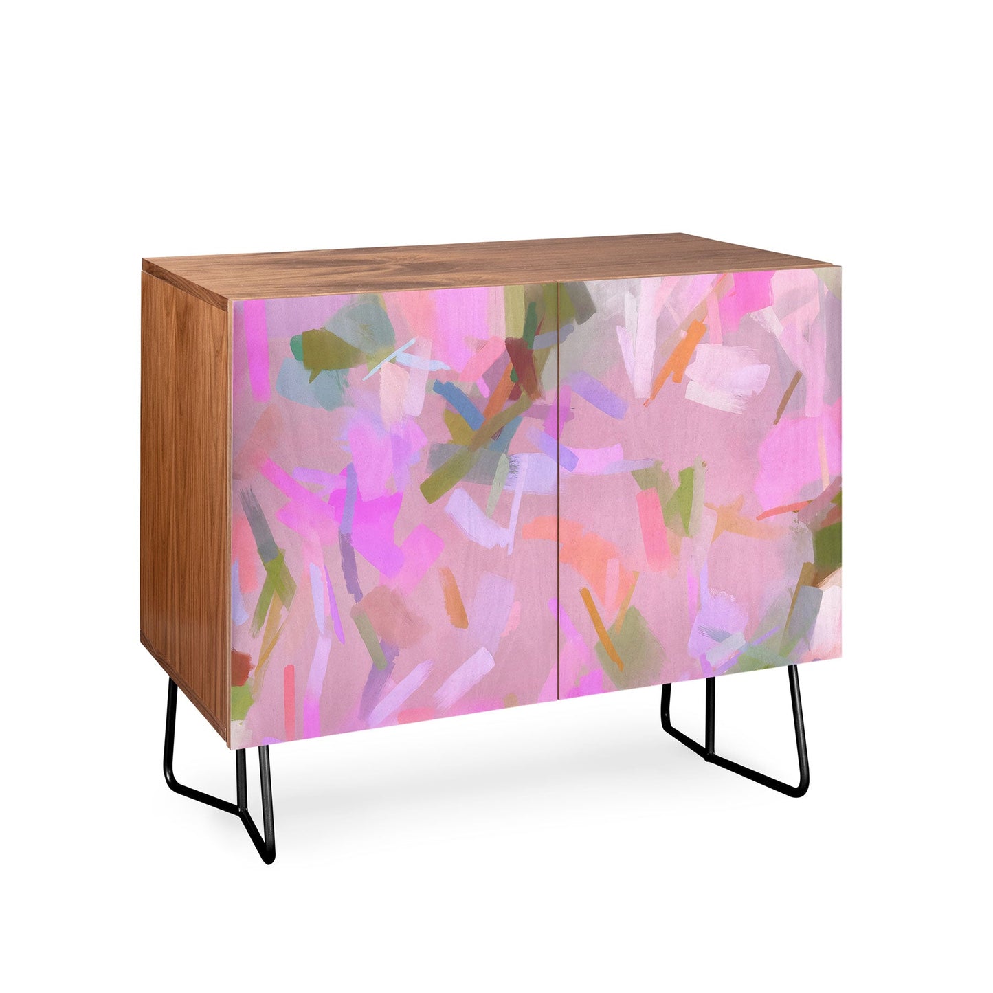 83 Oranges Whispers In Pink Credenza