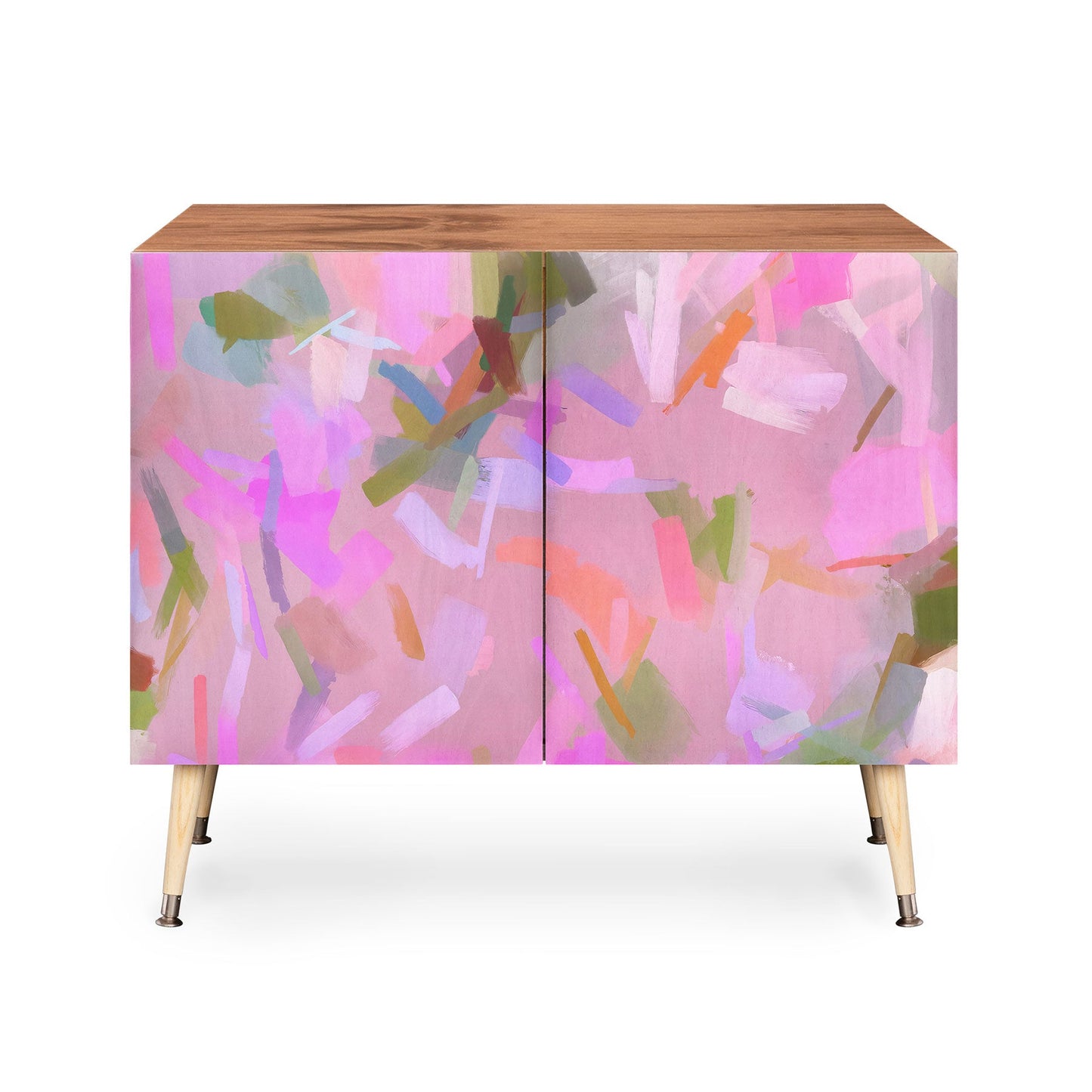 83 Oranges Whispers In Pink Credenza