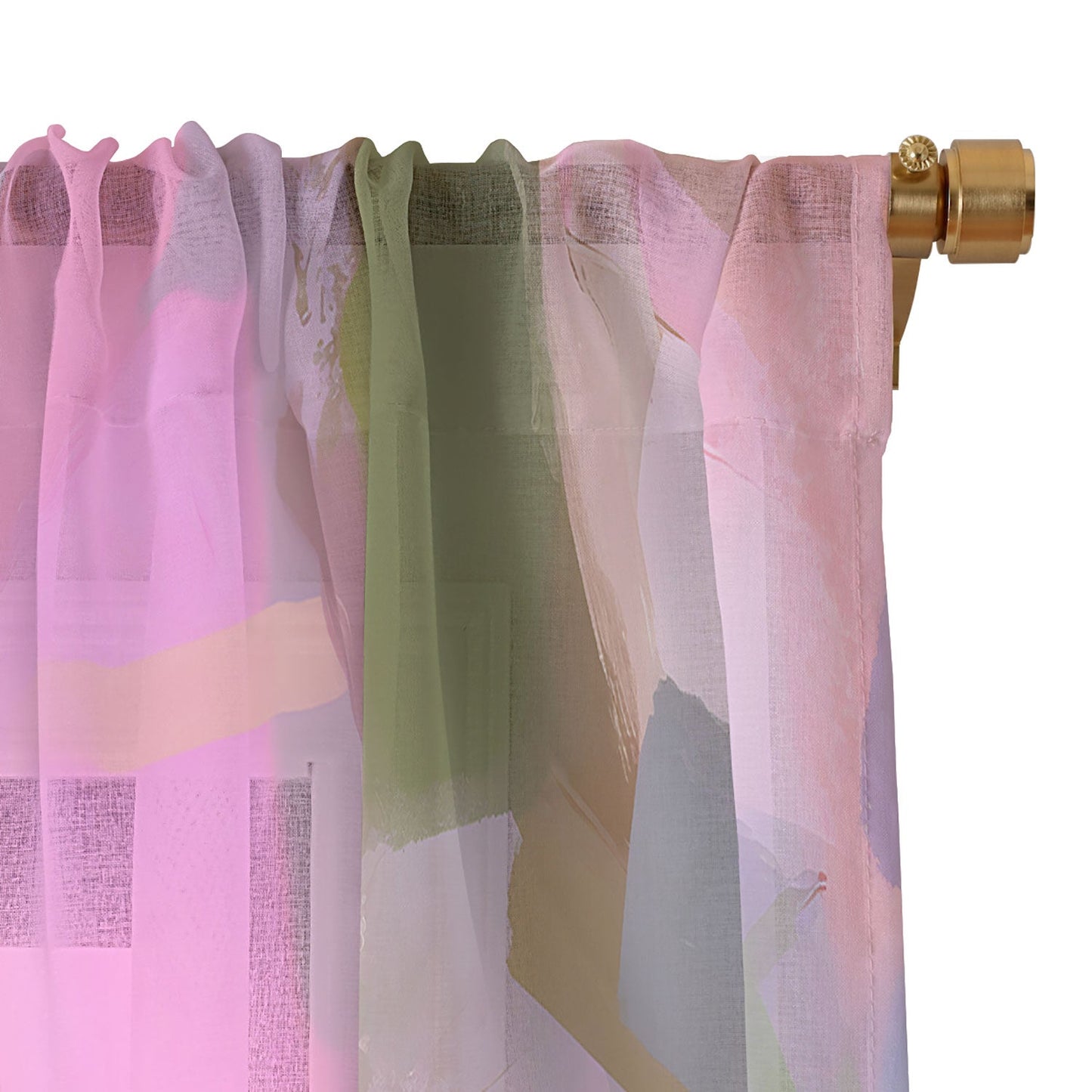83 Oranges Whispers In Pink Sheer Non Repeat