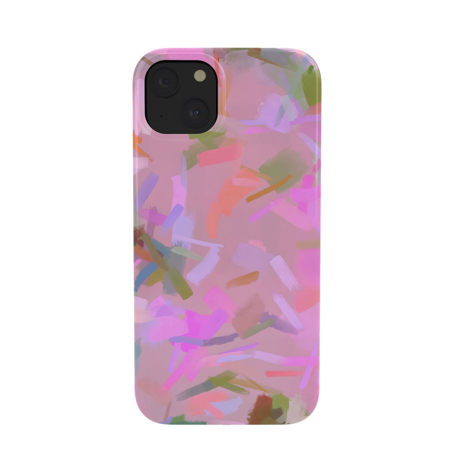 83 Oranges Whispers In Pink Phone Case