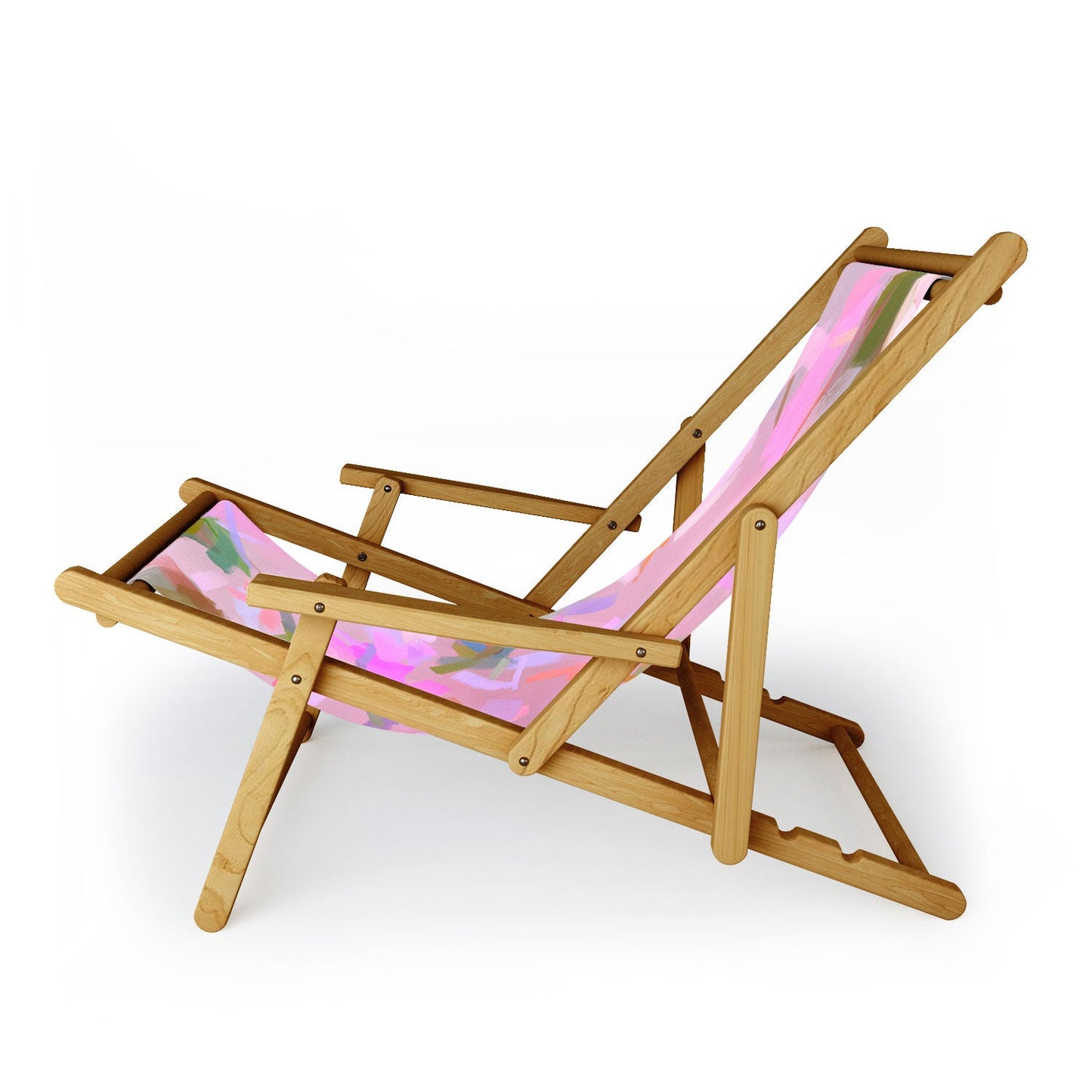 83 Oranges Whispers In Pink Sling Chair