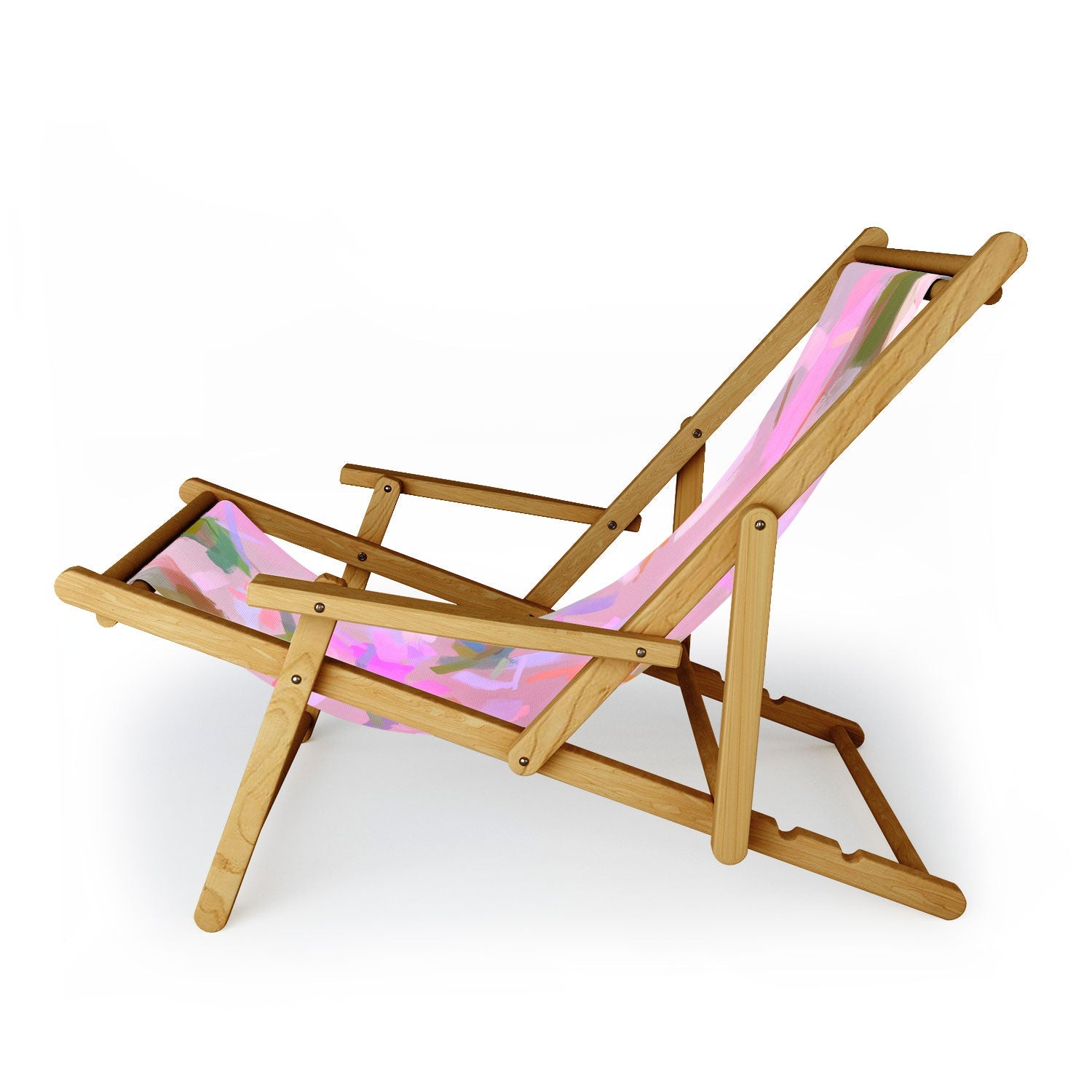 83 Oranges Whispers In Pink Sling Chair