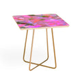 83 Oranges Whispers In Pink Side Table