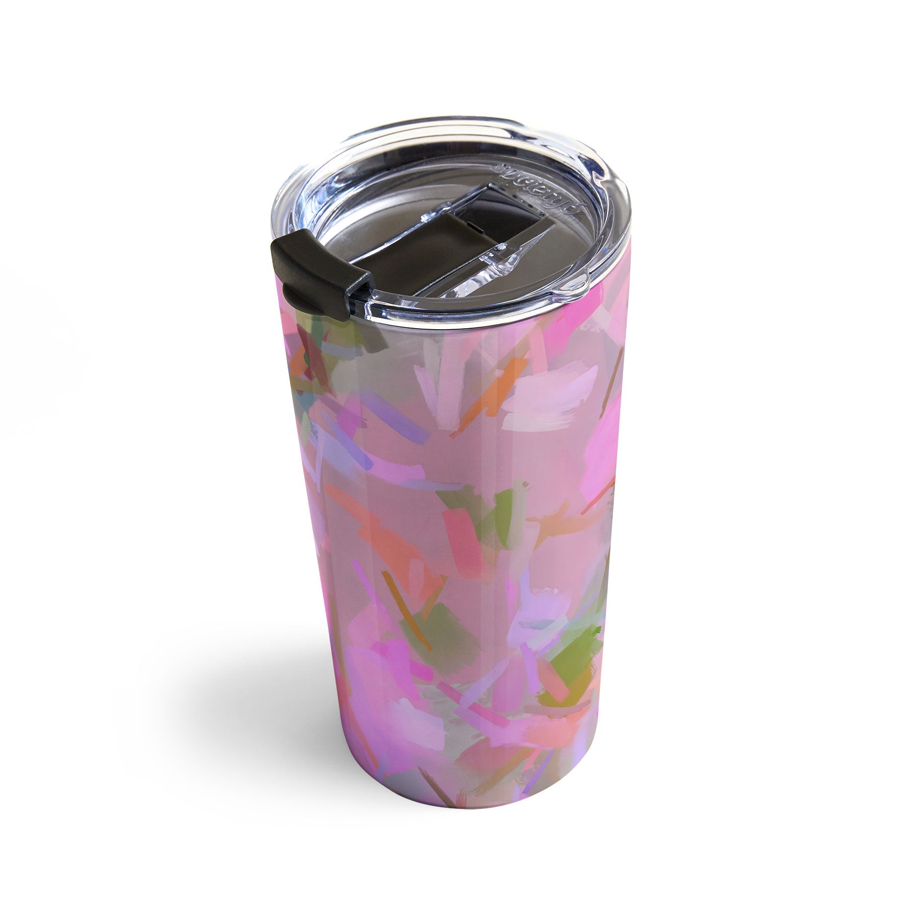 83 Oranges Whispers In Pink Travel Mug
