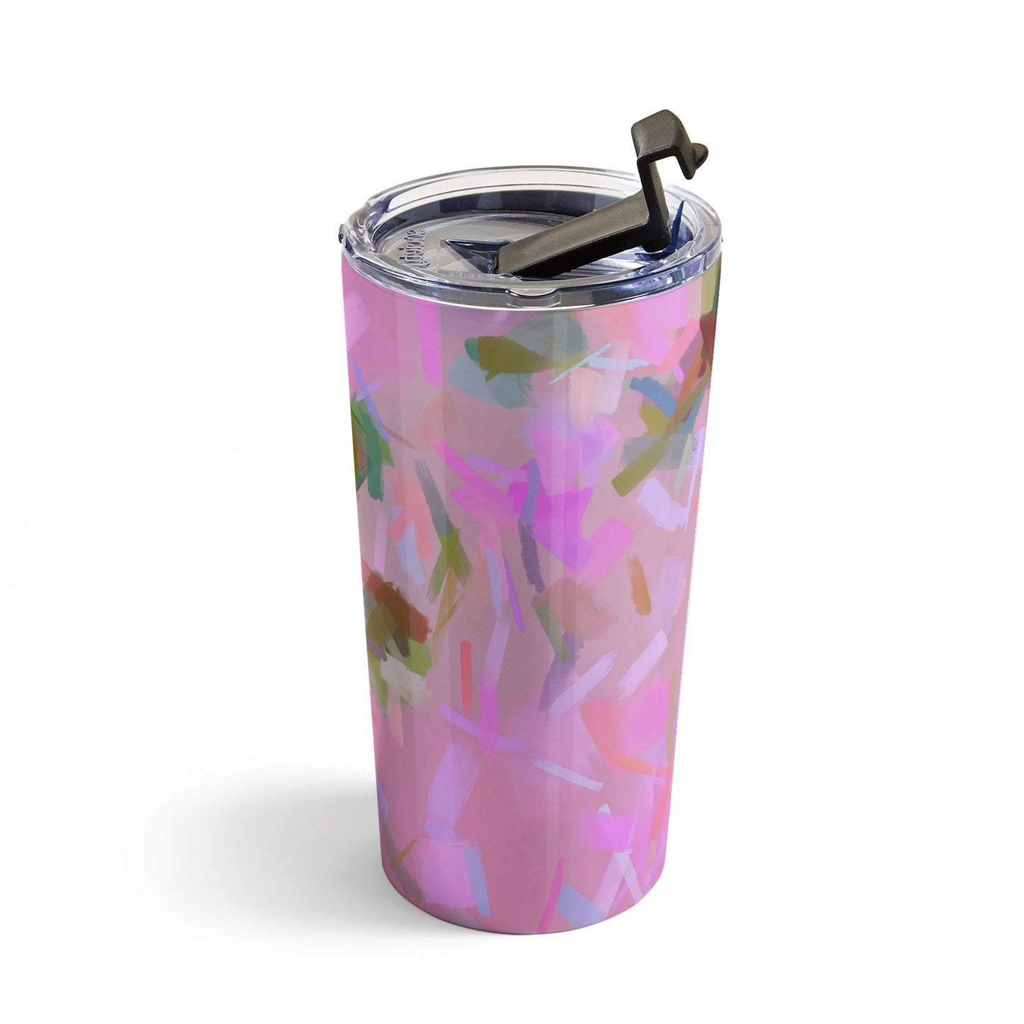 83 Oranges Whispers In Pink Travel Mug