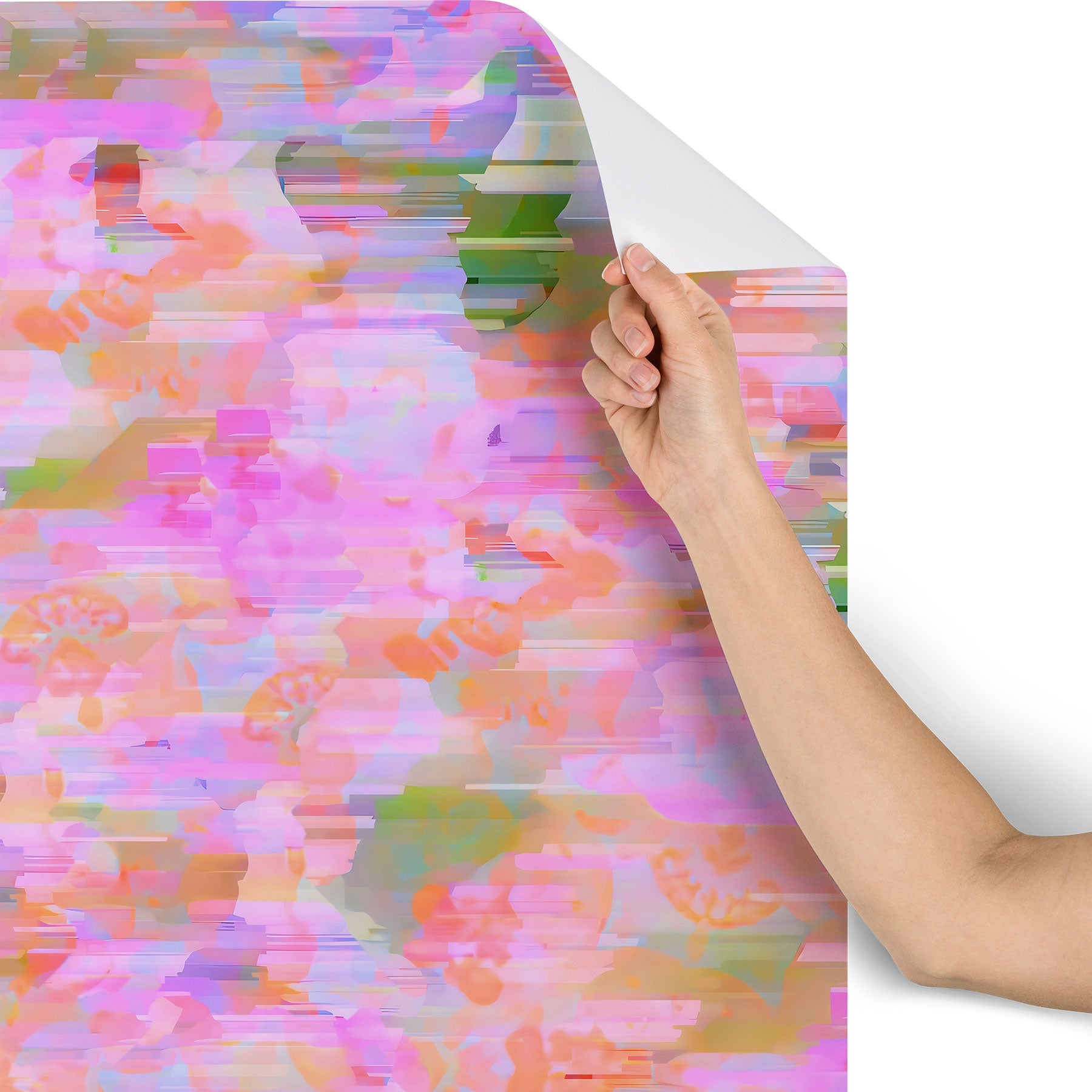 83 Oranges Whispers In Pink Wallpaper