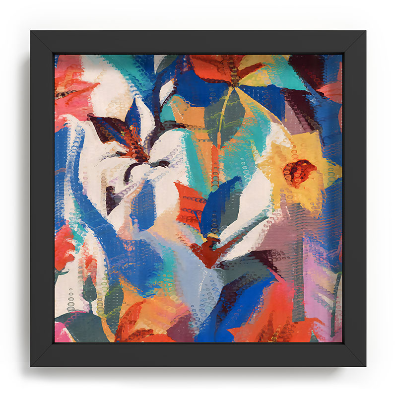 83 Oranges Wild Petals Rhapsody Recessed Framing Square