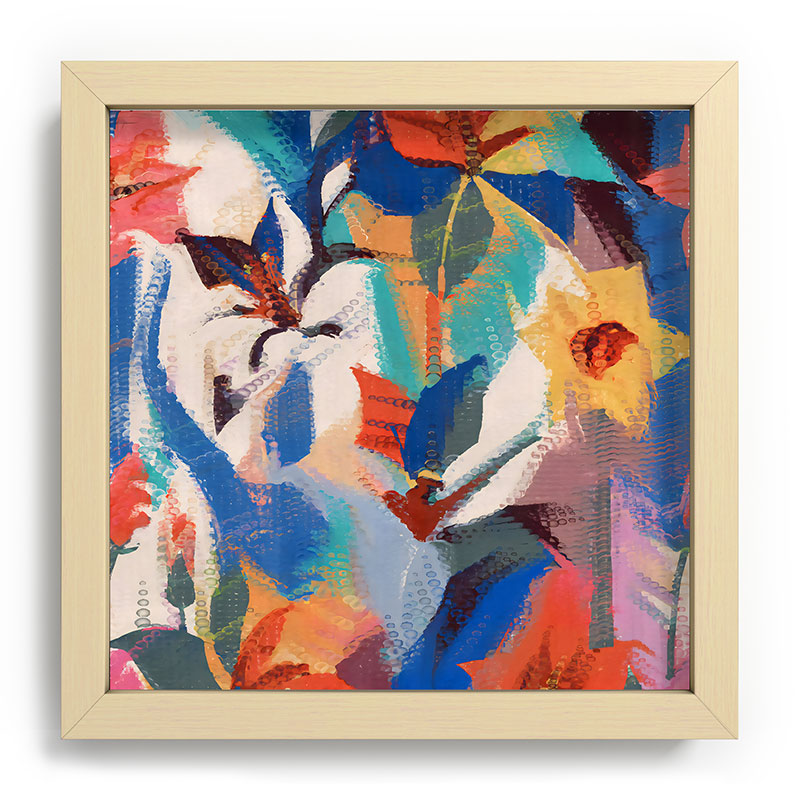 83 Oranges Wild Petals Rhapsody Recessed Framing Square