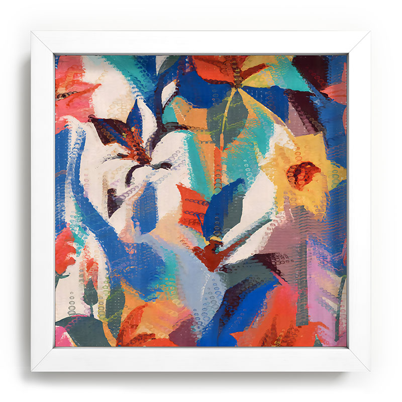 83 Oranges Wild Petals Rhapsody Recessed Framing Square
