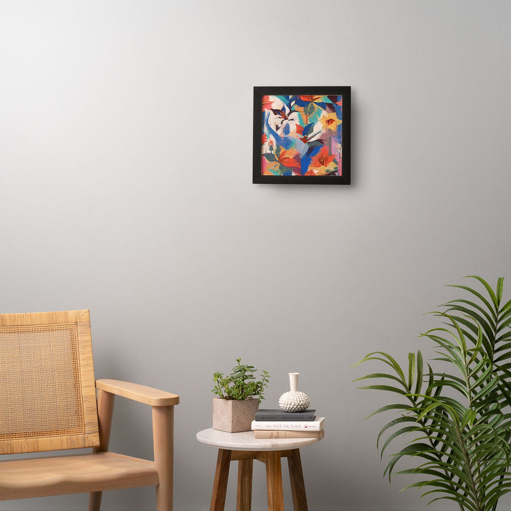 83 Oranges Wild Petals Rhapsody Framed Wall Art
