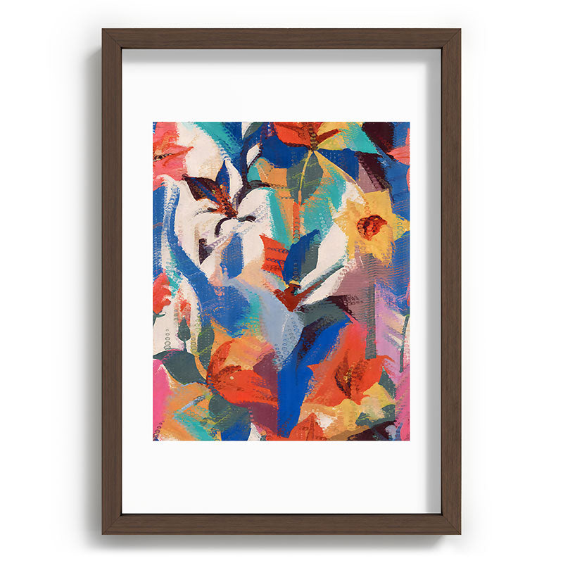 83 Oranges Wild Petals Rhapsody Recessed Framing Rectangle