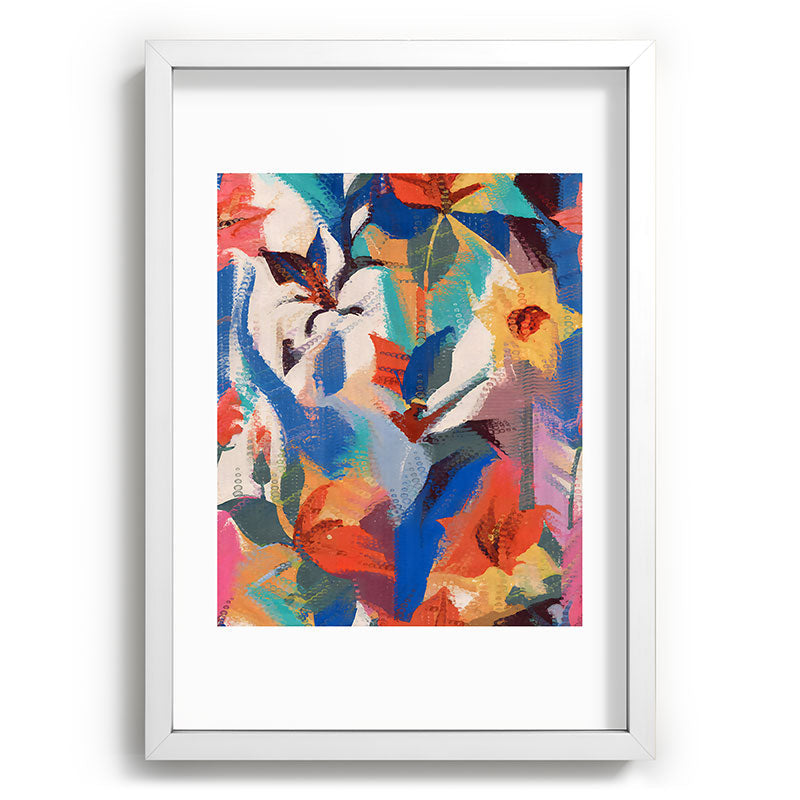 83 Oranges Wild Petals Rhapsody Recessed Framing Rectangle