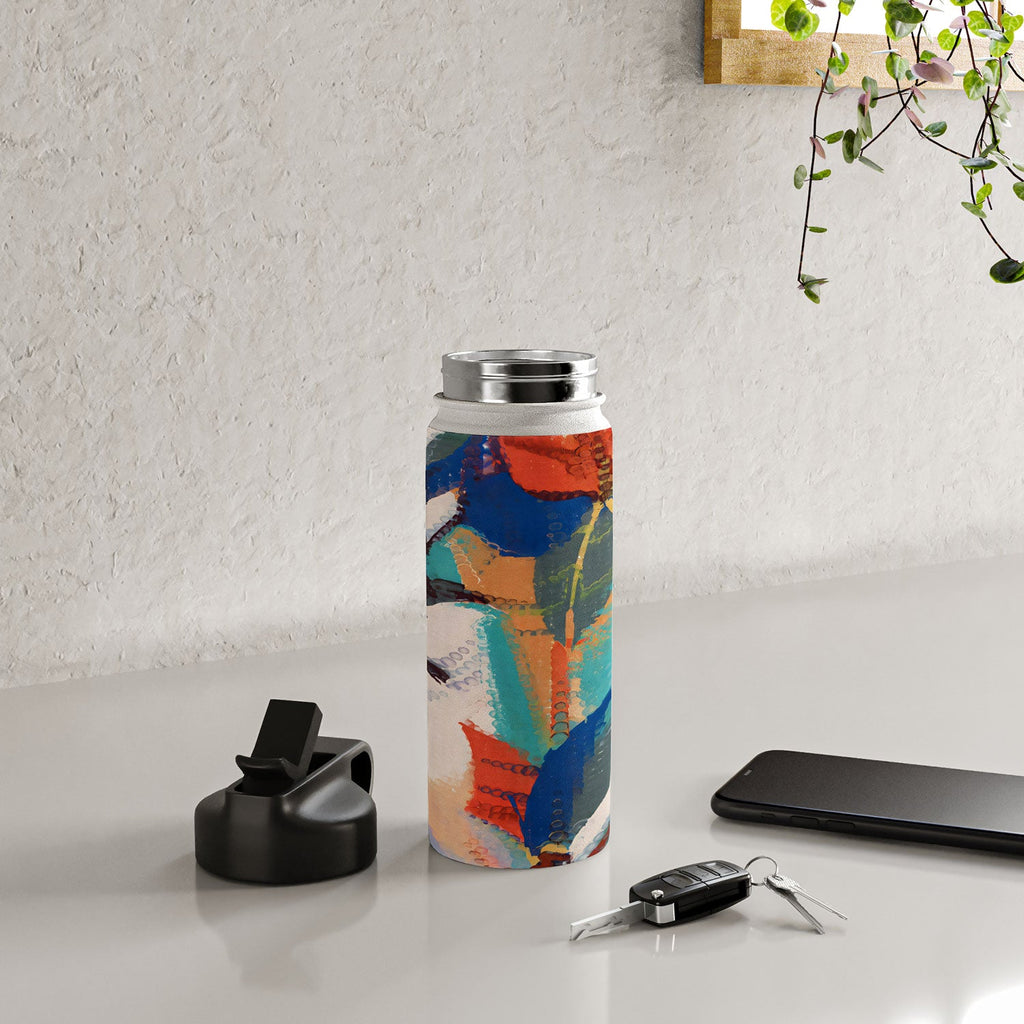 83 Oranges Wild Petals Rhapsody Water Bottle