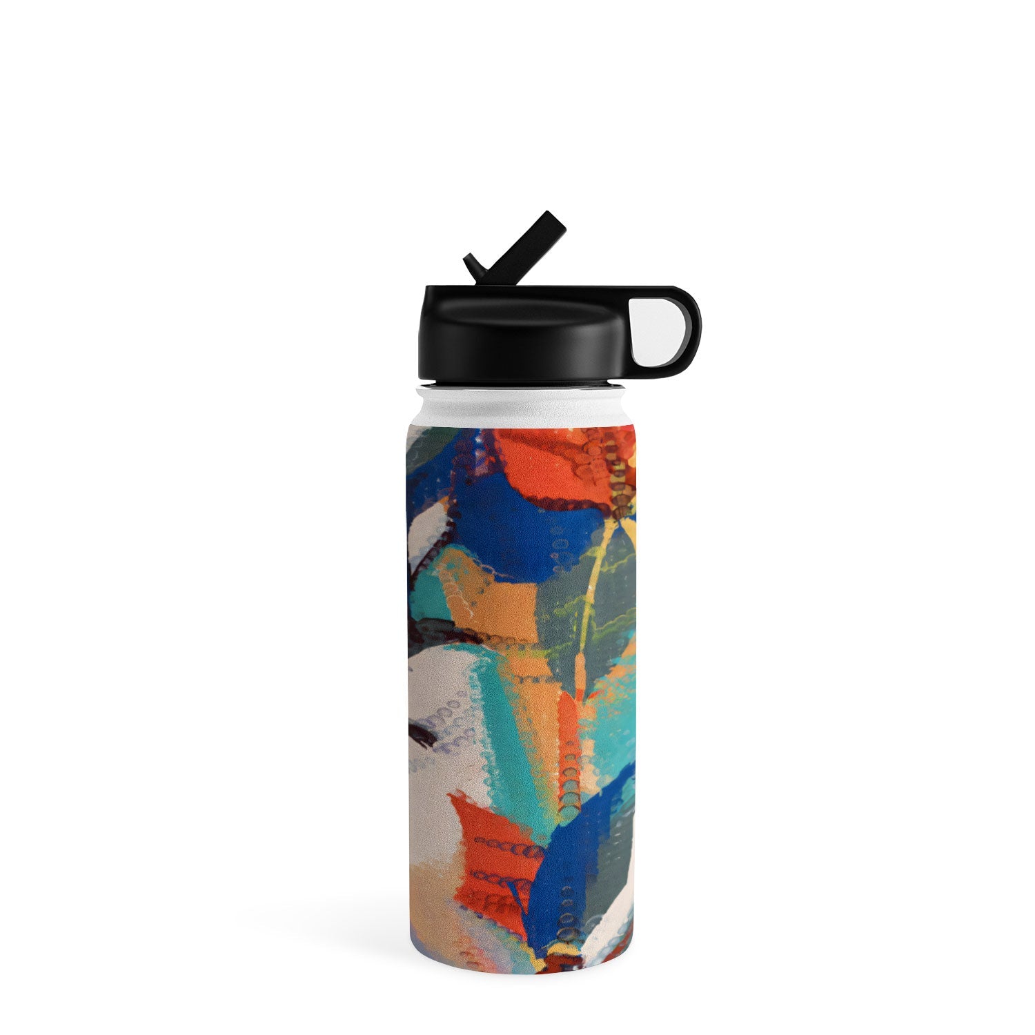 83 Oranges Wild Petals Rhapsody Water Bottle