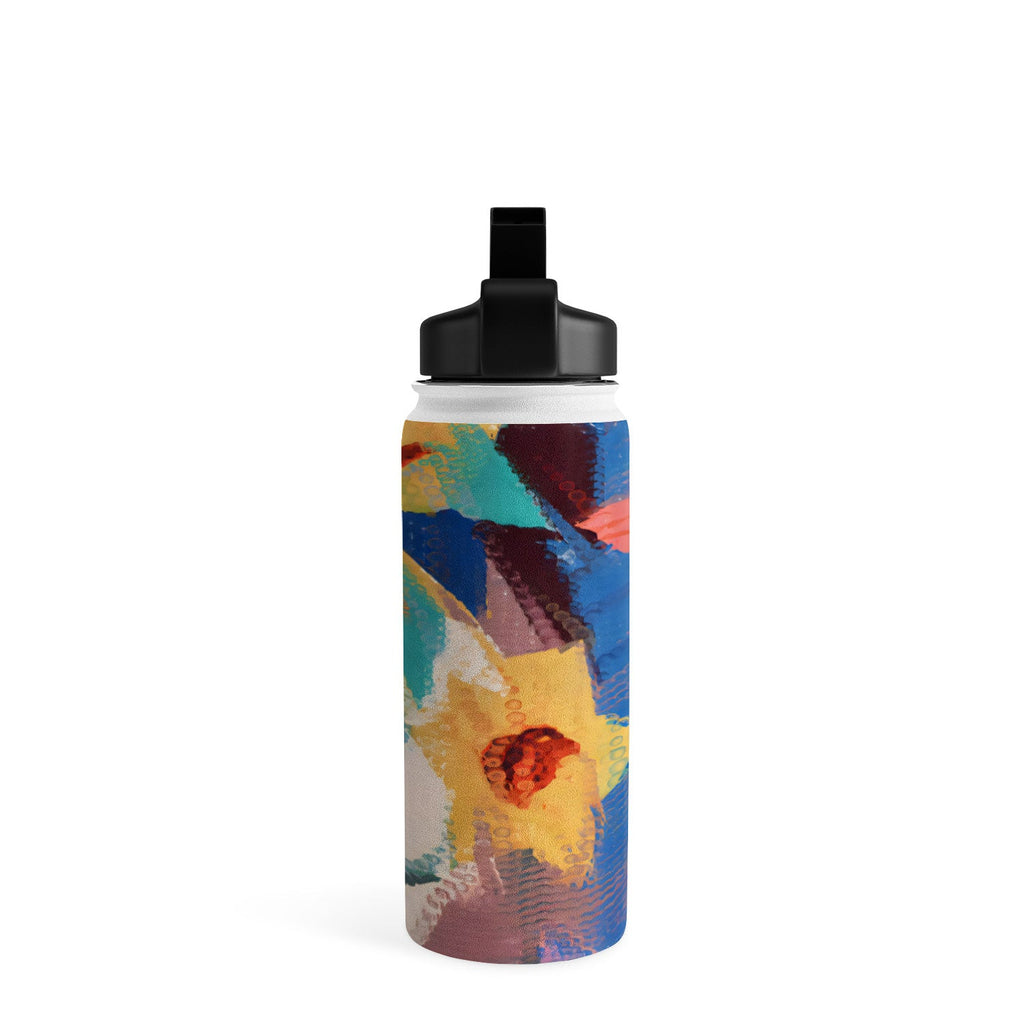 83 Oranges Wild Petals Rhapsody Water Bottle
