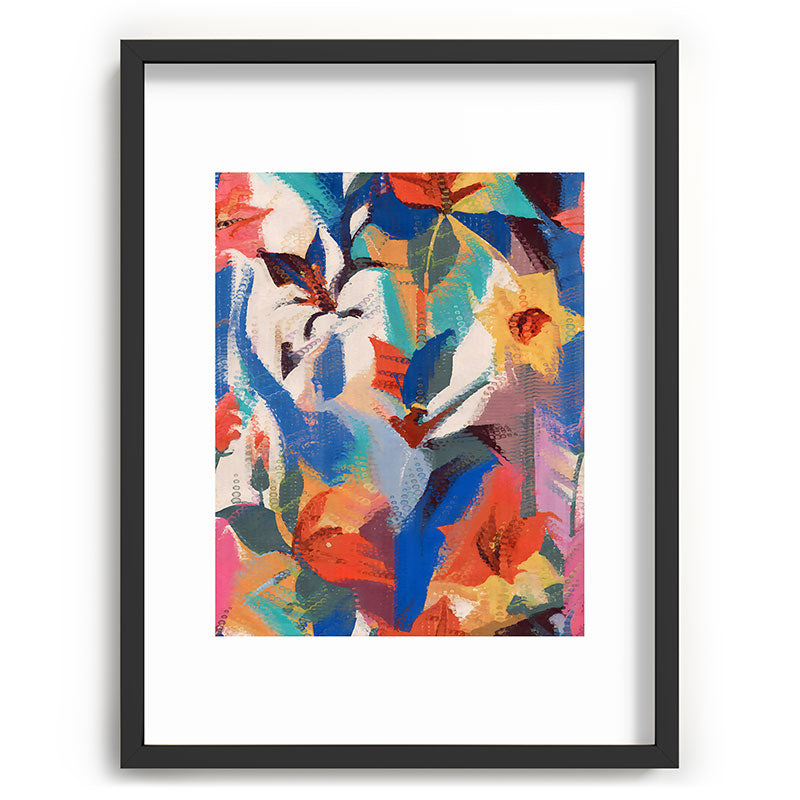 83 Oranges Wild Petals Rhapsody Recessed Framing Rectangle