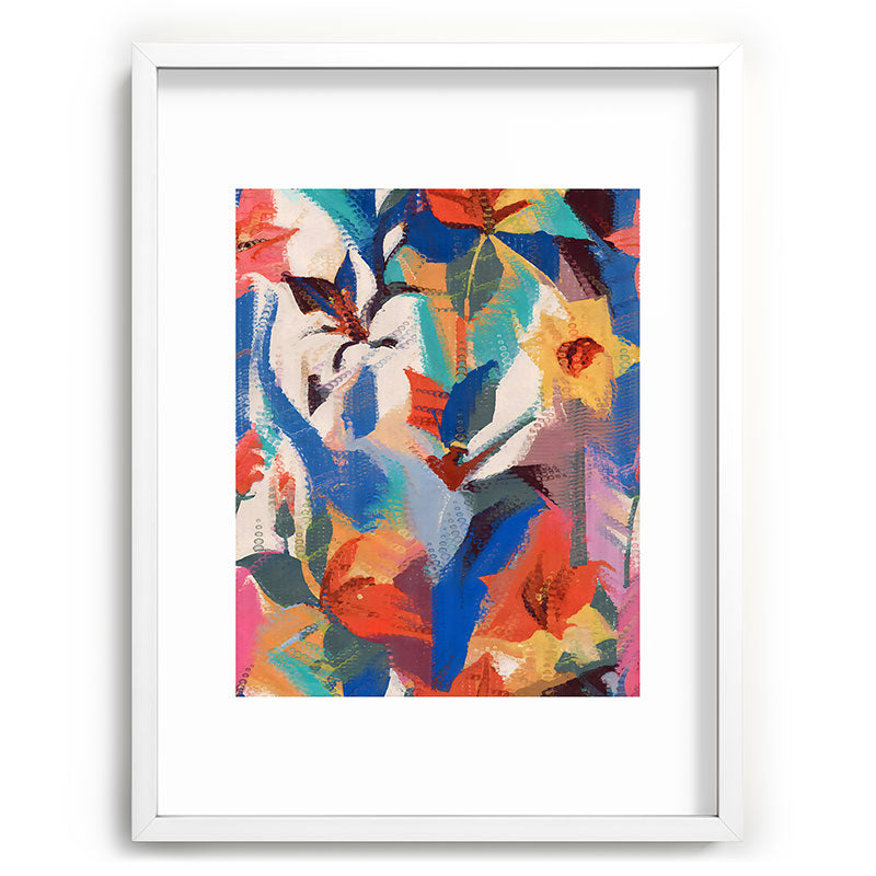 83 Oranges Wild Petals Rhapsody Recessed Framing Rectangle
