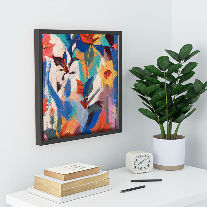 83 Oranges Wild Petals Rhapsody Recessed Framing Square