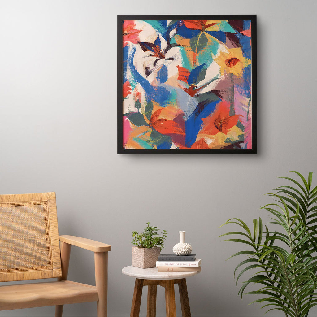 83 Oranges Wild Petals Rhapsody Framed Wall Art