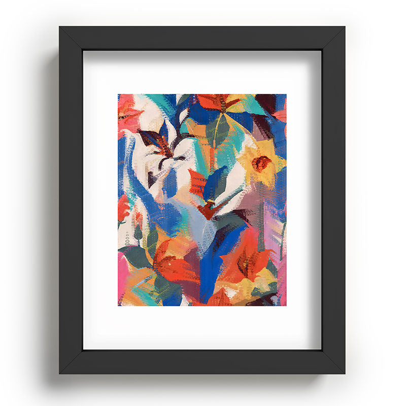83 Oranges Wild Petals Rhapsody Recessed Framing Rectangle