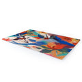 83 Oranges Wild Petals Rhapsody Area Rug