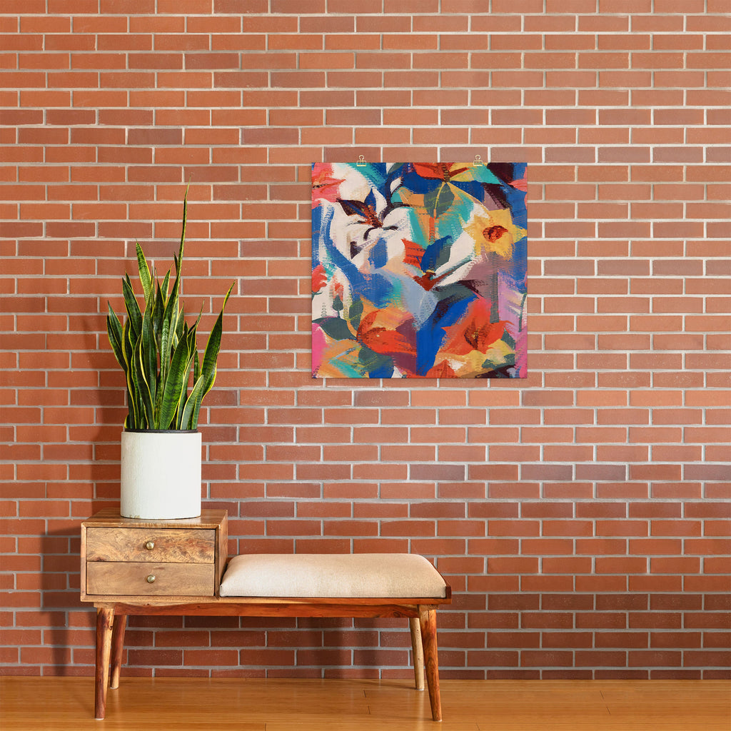 83 Oranges Wild Petals Rhapsody Art Print
