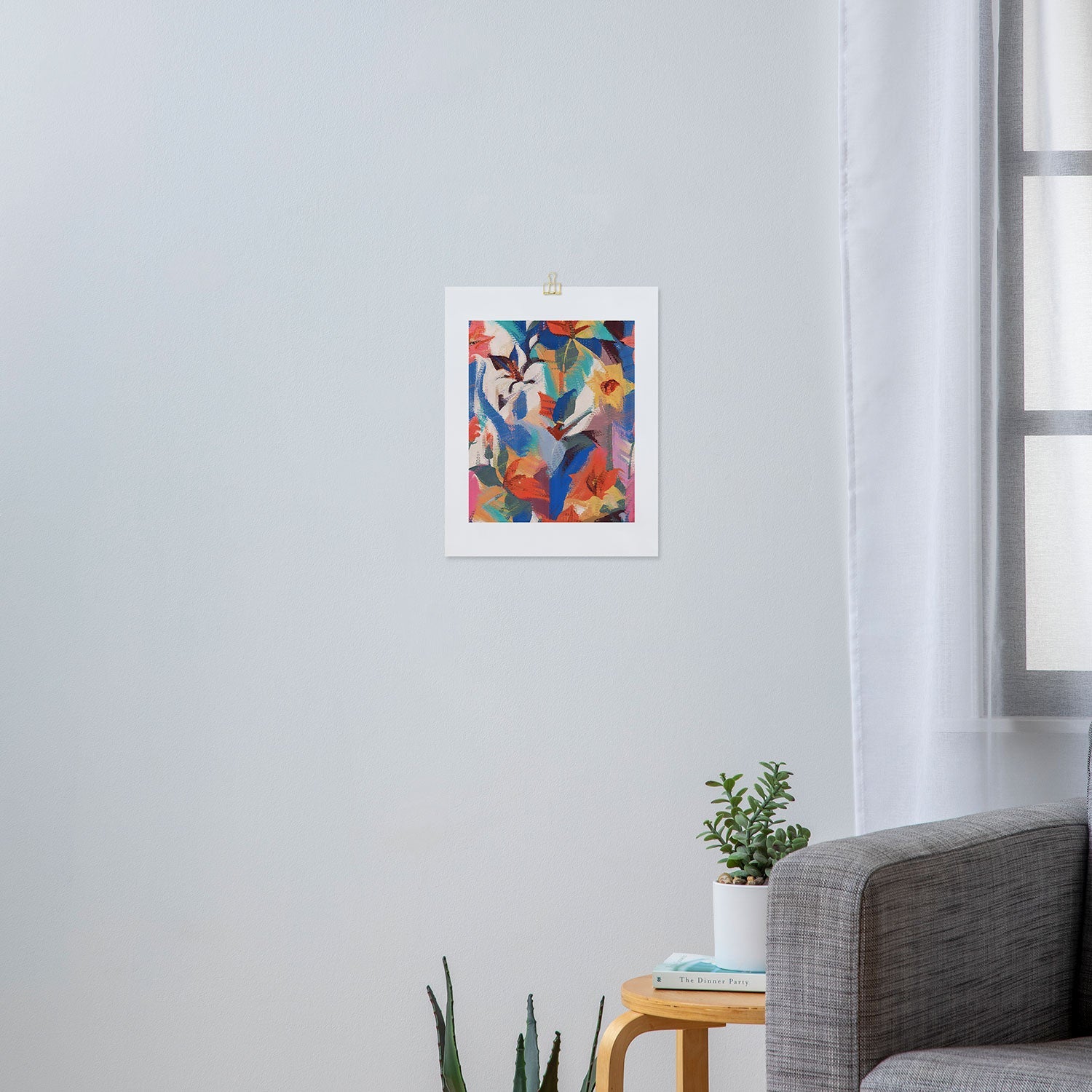83 Oranges Wild Petals Rhapsody Art Print