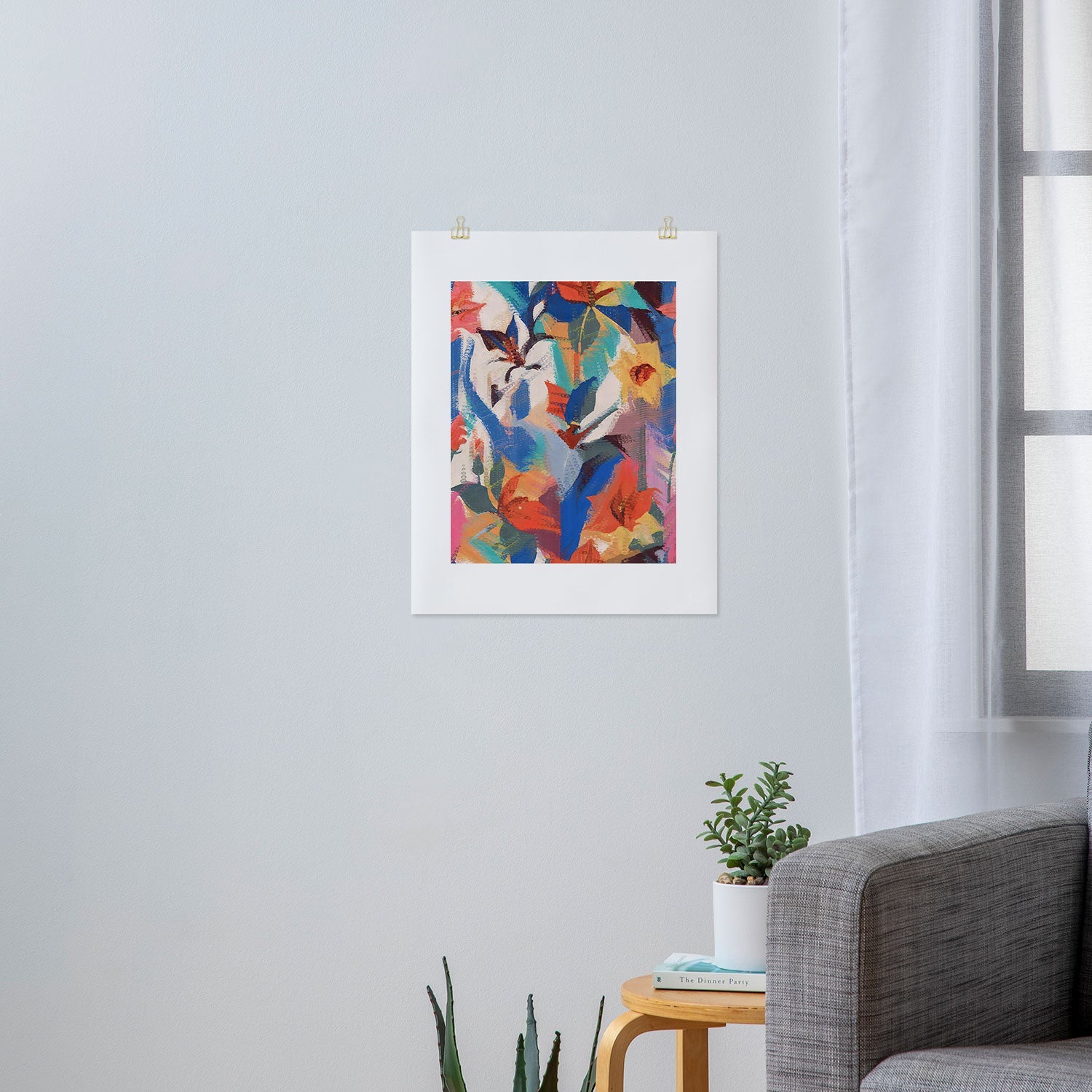 83 Oranges Wild Petals Rhapsody Art Print