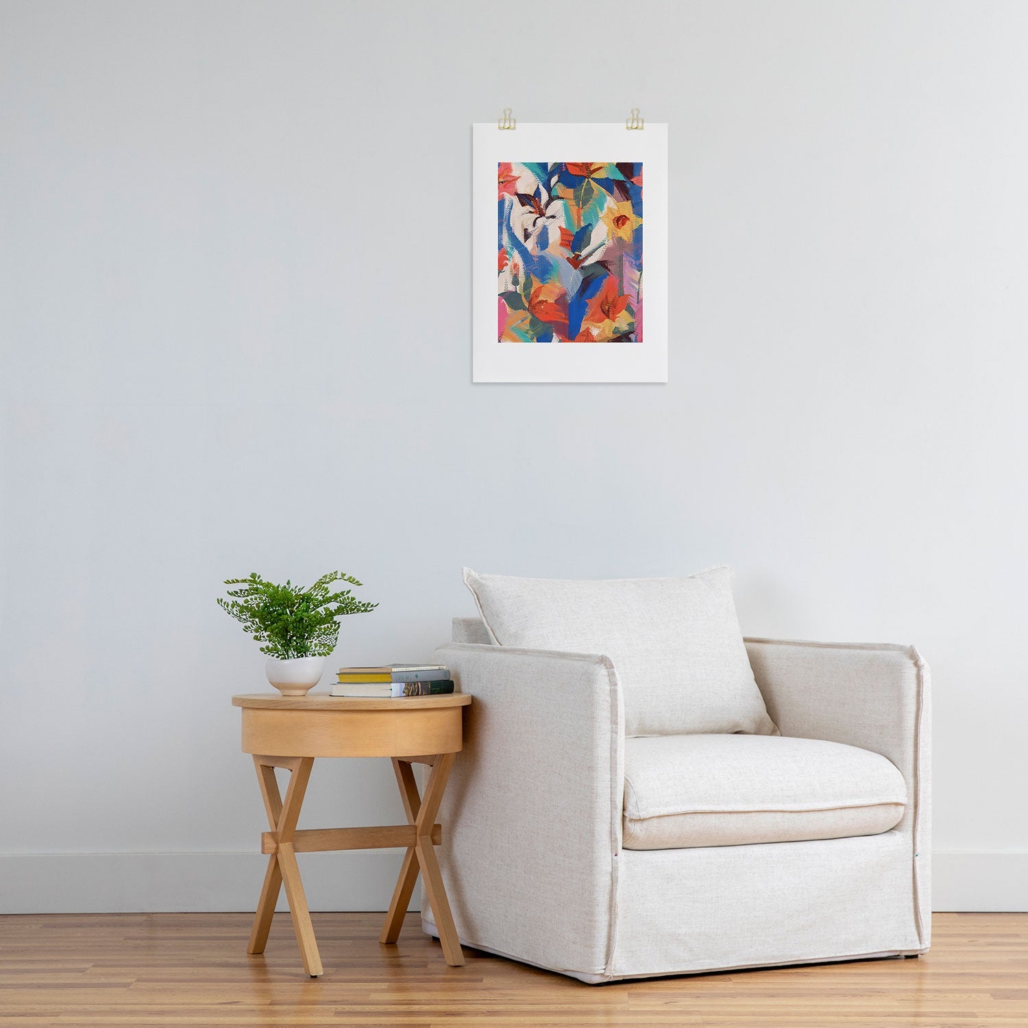 83 Oranges Wild Petals Rhapsody Art Print
