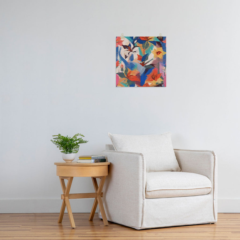 83 Oranges Wild Petals Rhapsody Art Print