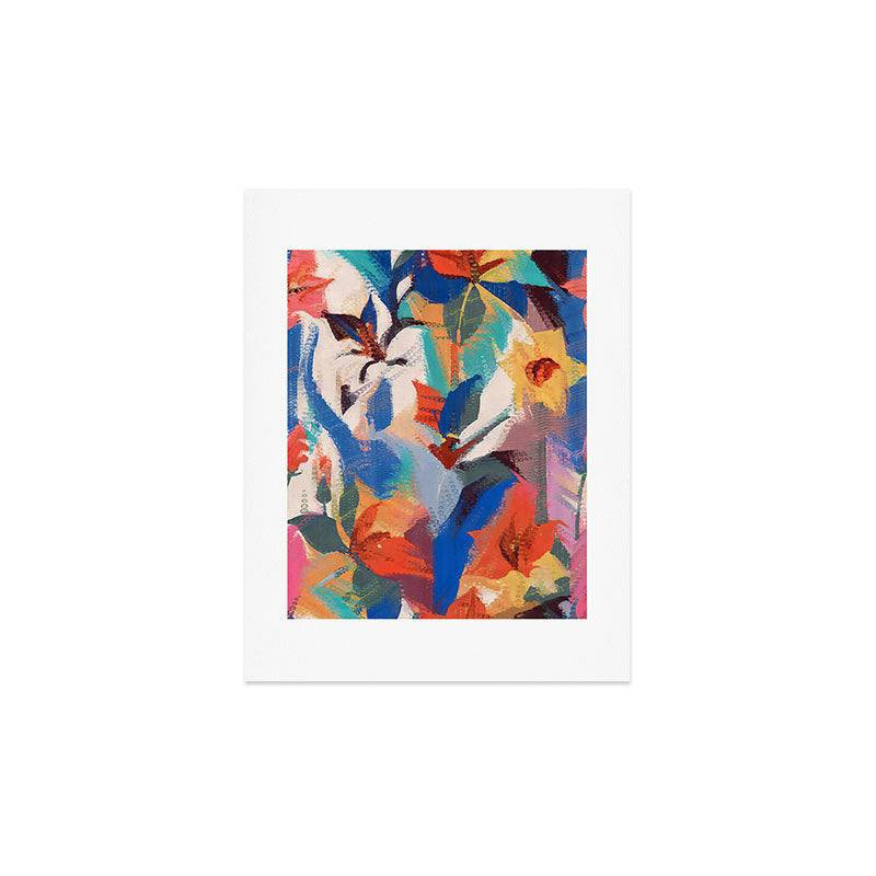 83 Oranges Wild Petals Rhapsody Art Print