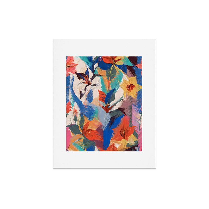 83 Oranges Wild Petals Rhapsody Art Print
