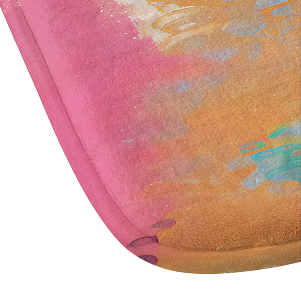 83 Oranges Wild Petals Rhapsody Memory Foam Bath Mat