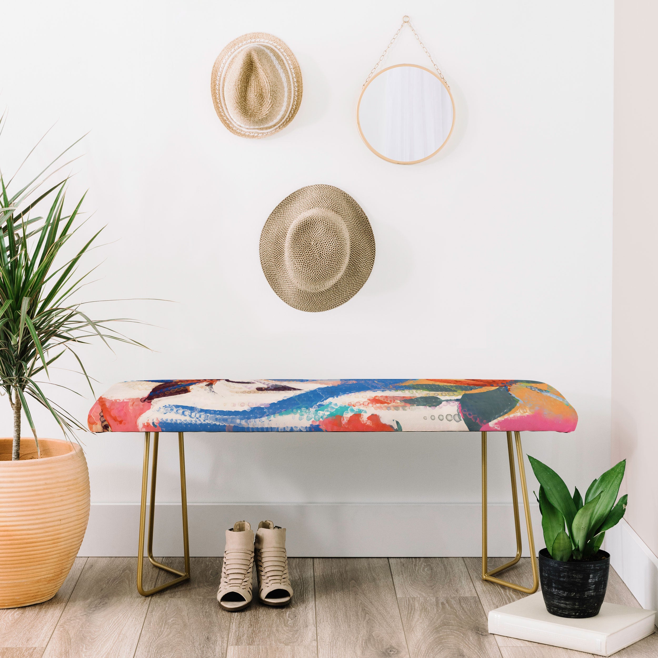 83 Oranges Wild Petals Rhapsody Bench