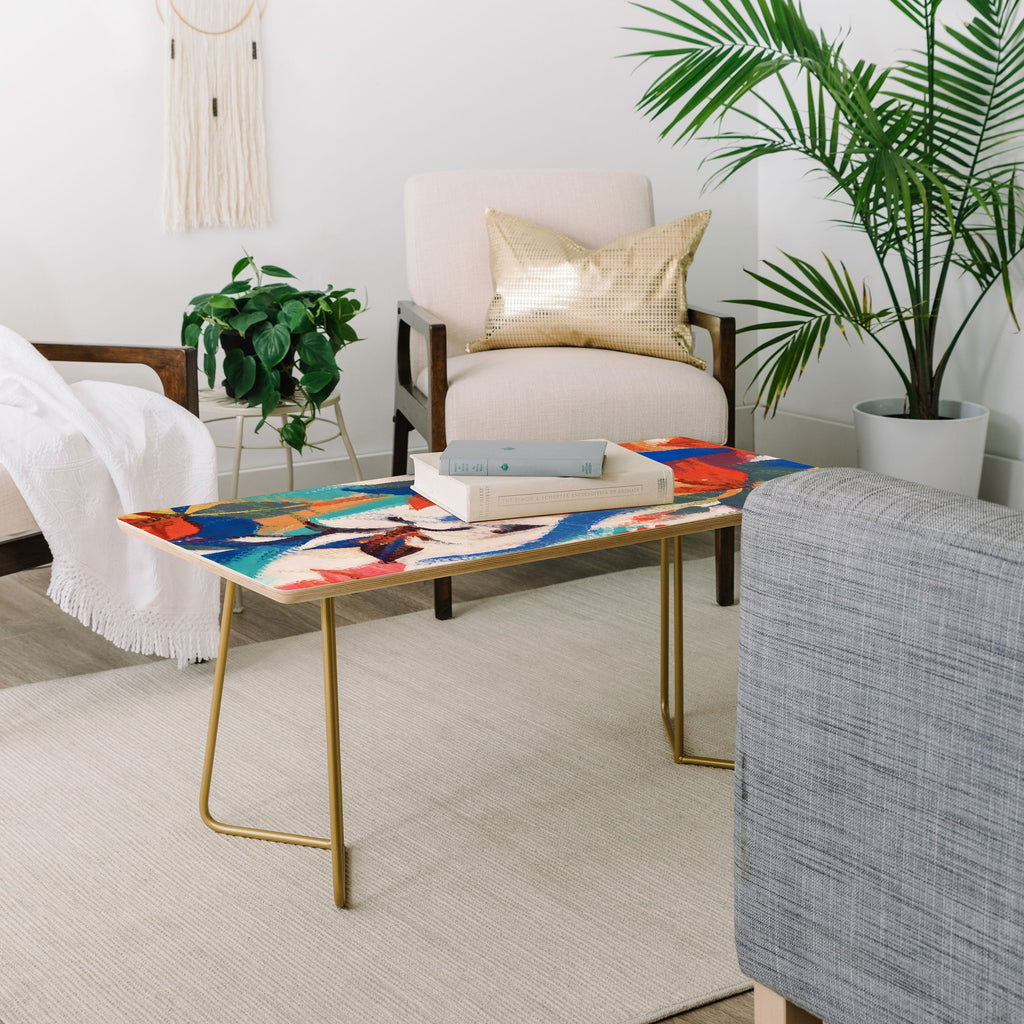 83 Oranges Wild Petals Rhapsody Coffee Table