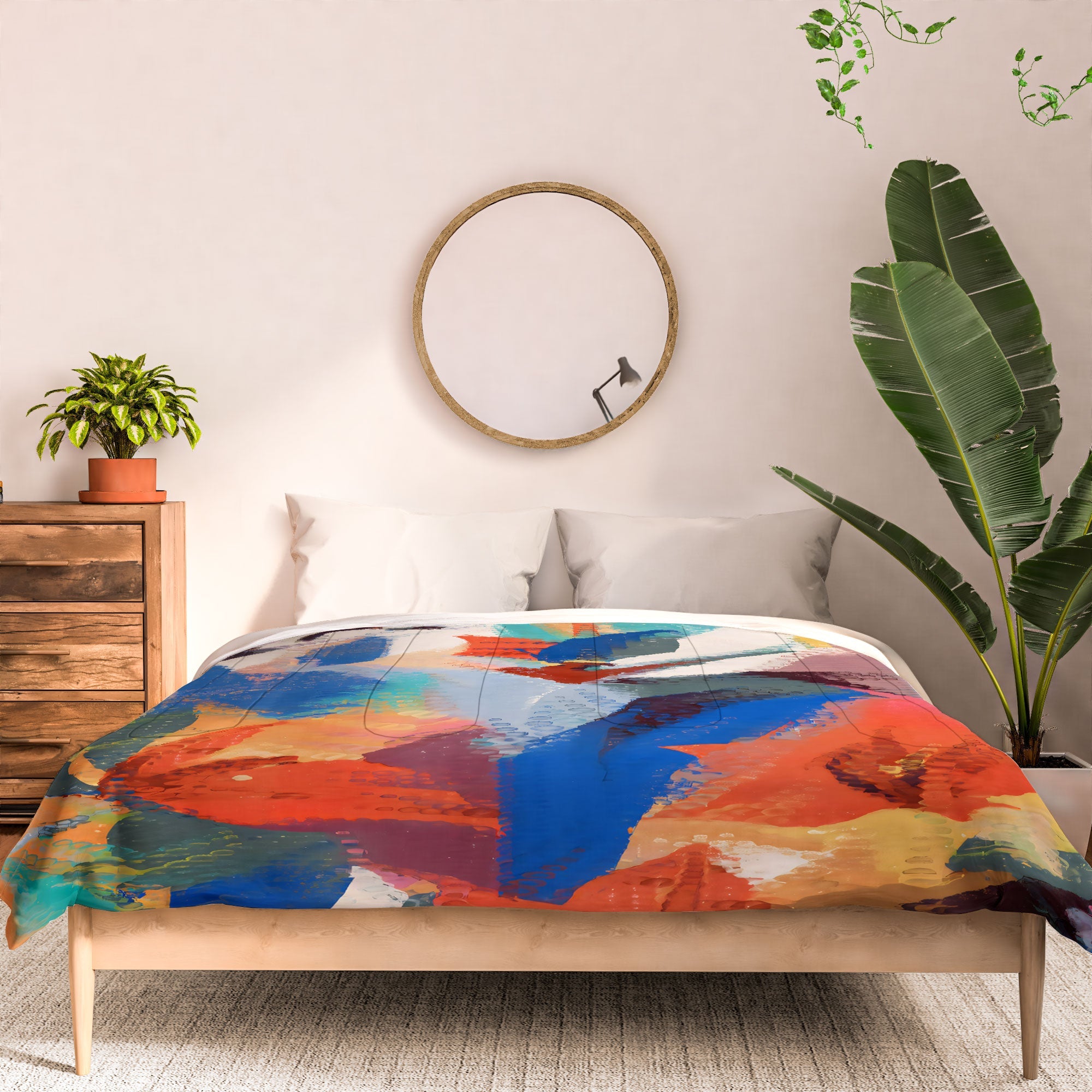 83 Oranges Wild Petals Rhapsody Comforter