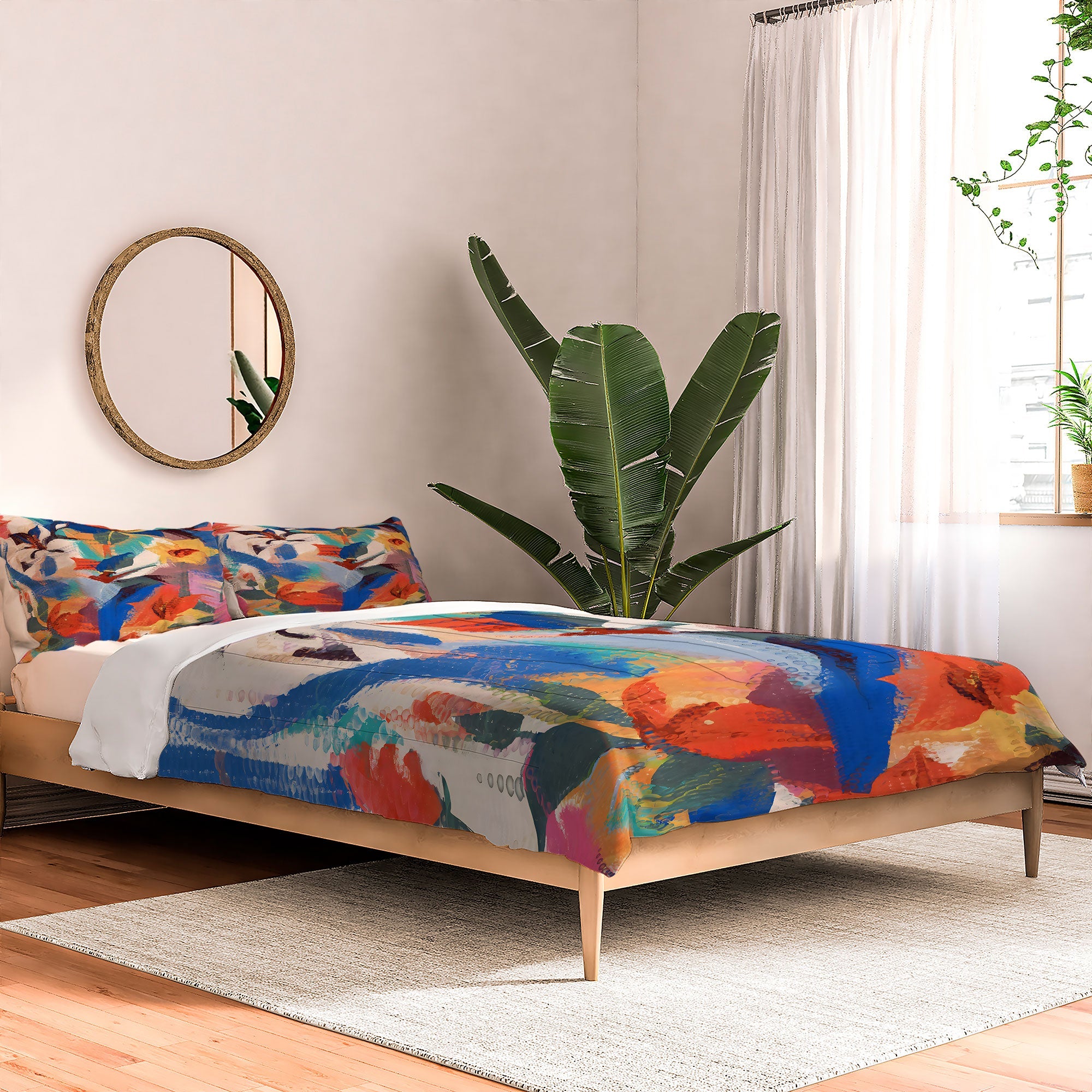 83 Oranges Wild Petals Rhapsody Comforter
