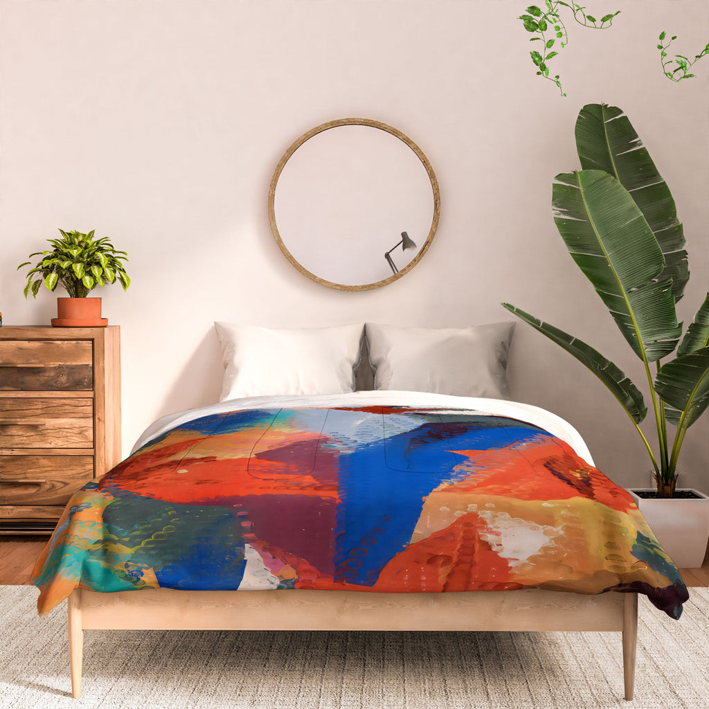 83 Oranges Wild Petals Rhapsody Comforter