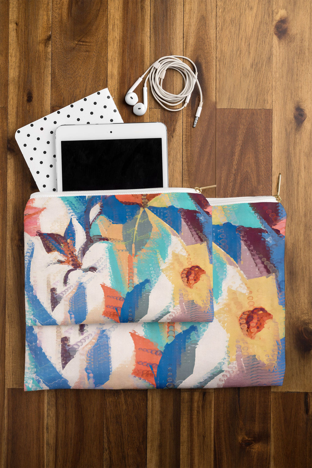 83 Oranges Wild Petals Rhapsody Pouch